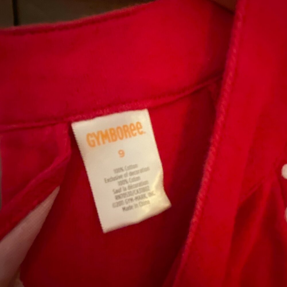 Gymboree Red Dress with Ladybug Design - Size 9 - Picture 5 of 6